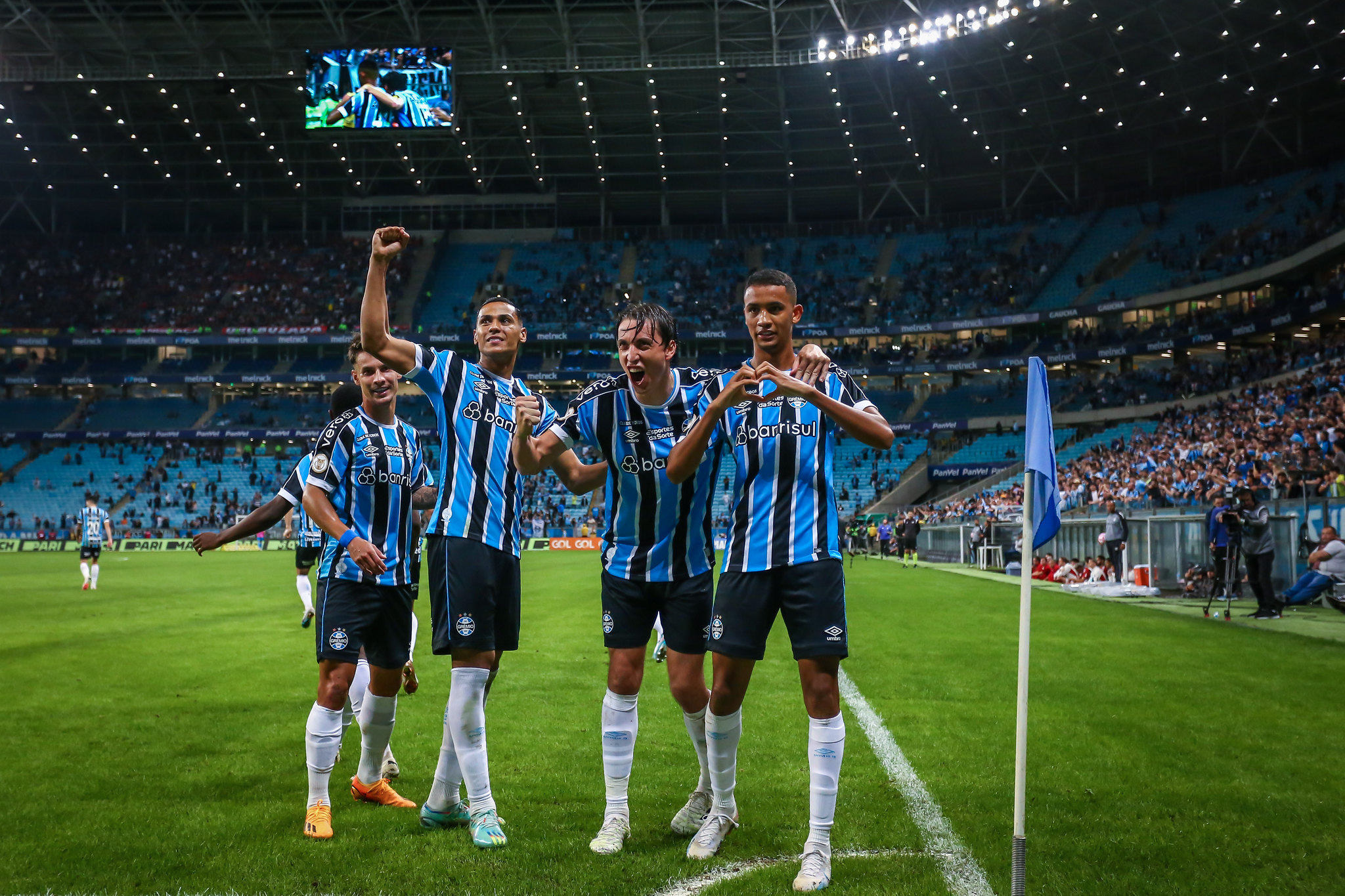 Grêmio 3-2 Flamengo (25 de out, 2023) Placar Final - ESPN (BR)